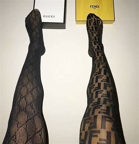 fendi fishnet tights|Fendi.